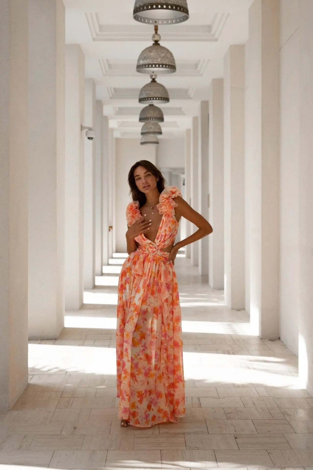Maren - Elegant v-neck dress