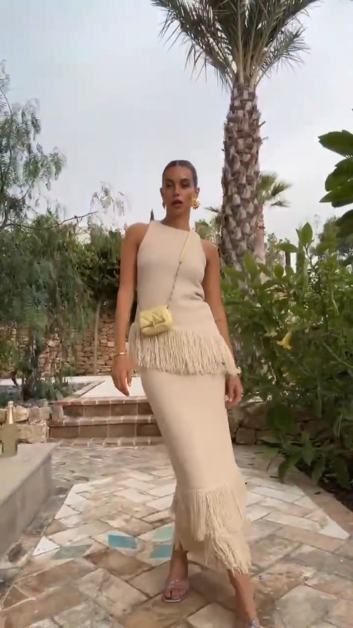 Orietta - Fine knitted two piece set