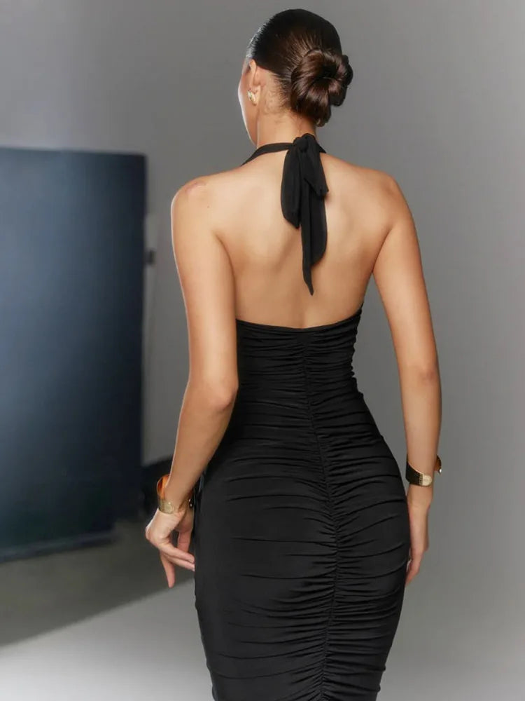 Daria - Figure flattering long dress