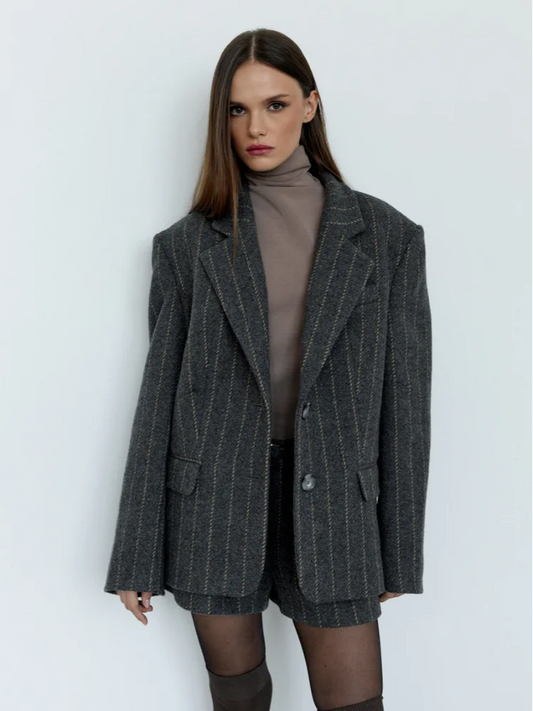 Khaty - Blazer and short two piece set