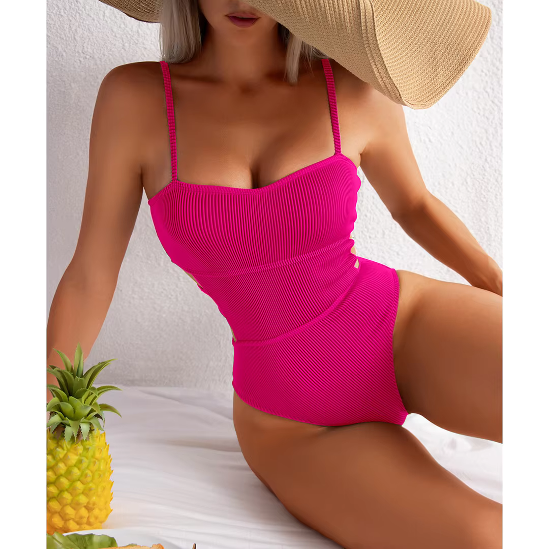 Daisee - Ribbed swimsuit