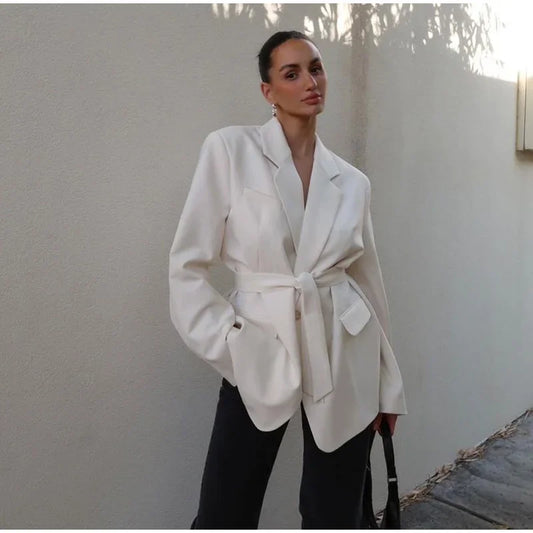 Coco - Blazer jacket with belt