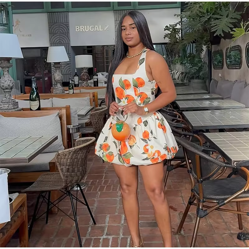 Nara - Summer dress with print