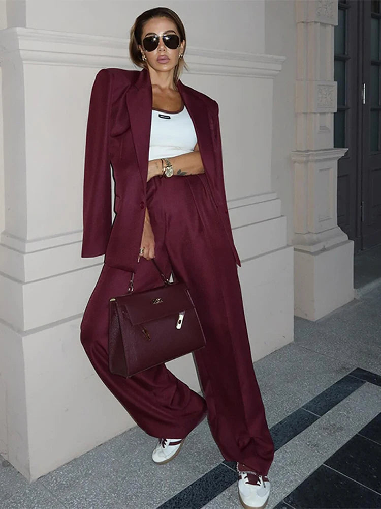 Aria - Oversized blazer jacket and trouser