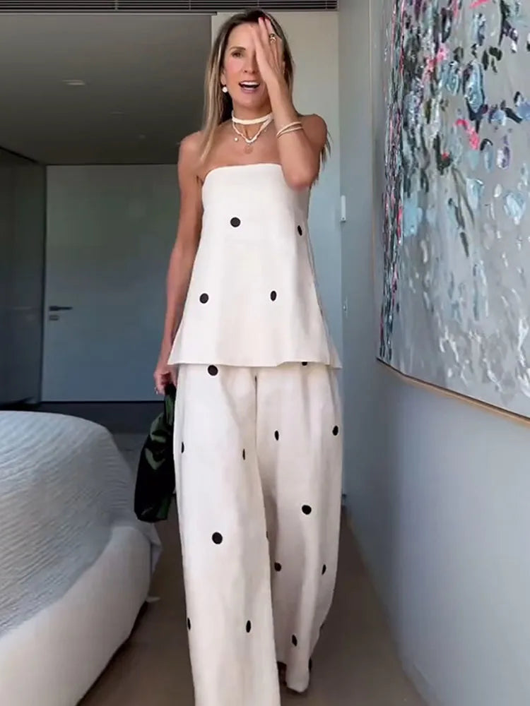 Kata - Strapless two piece set