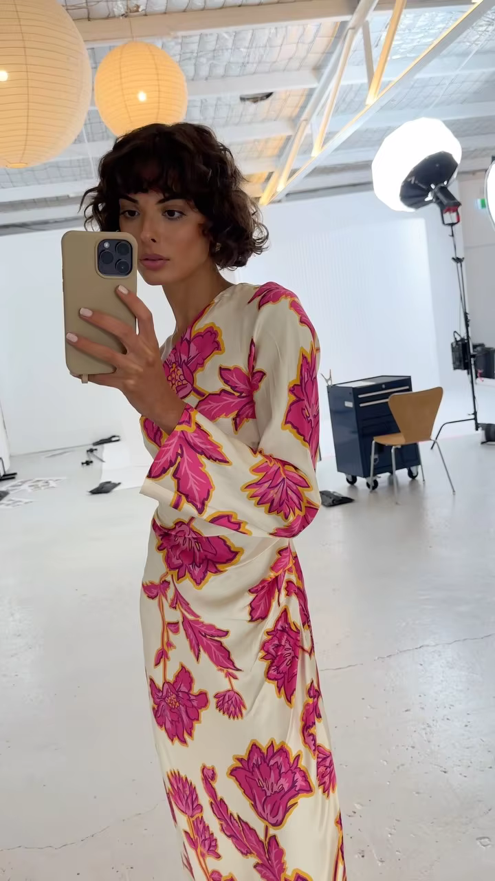 Margo - One shoulder maxi dress