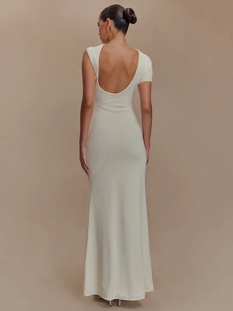Livia - Figure flattering dress with buckle detail