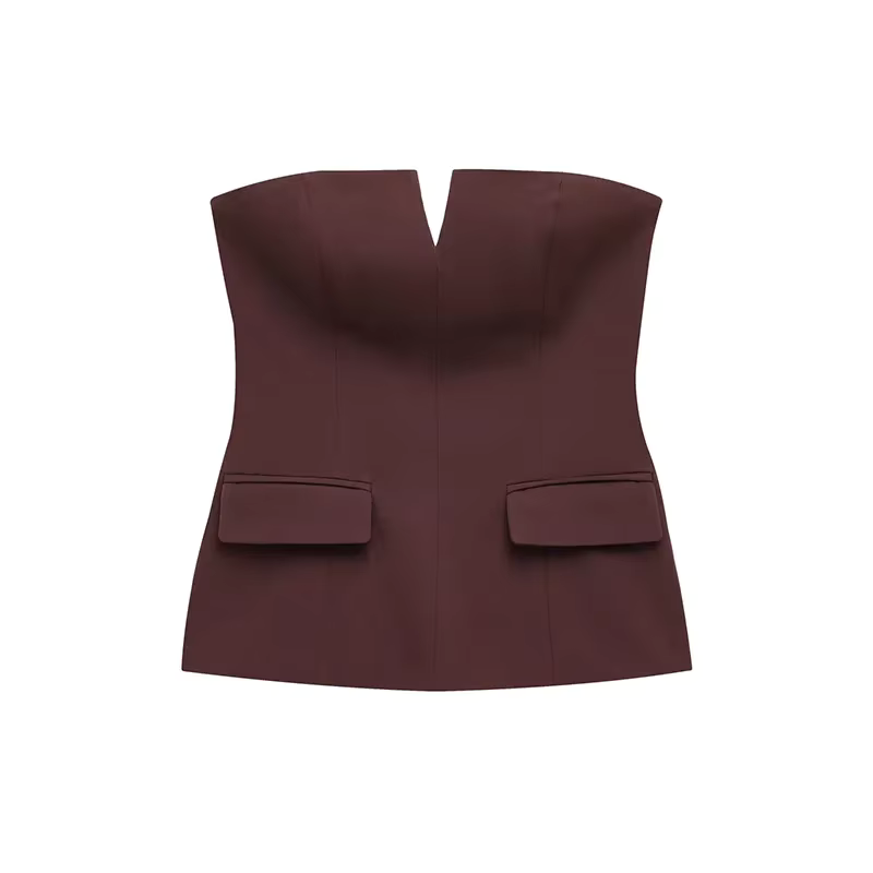 Mary - Elegant strapless top