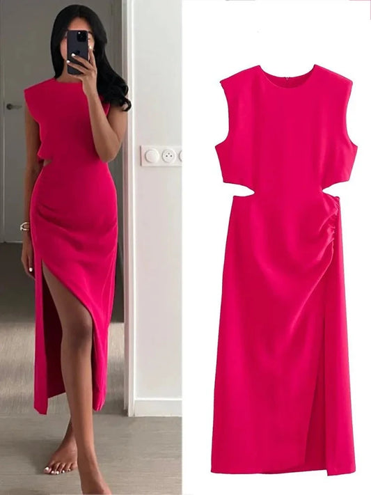 Debbie Mae - Elegant cut-out dress