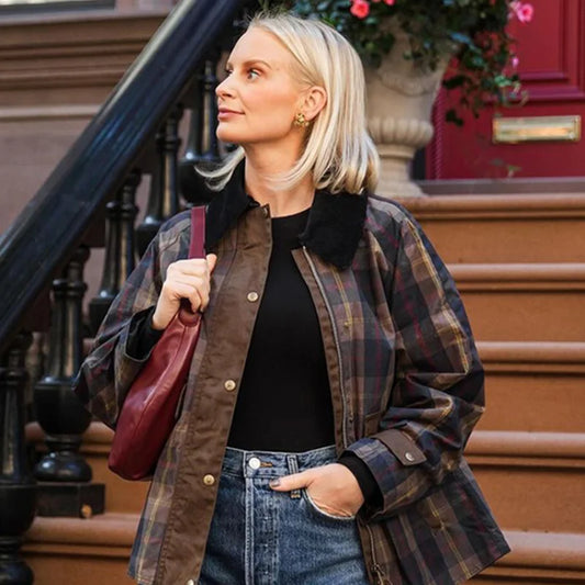 Ottilie - Plaid barn style jacket