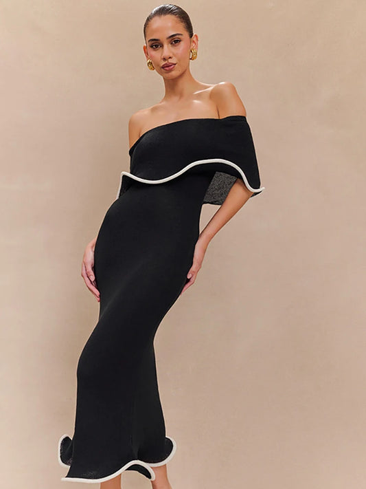 Bianca - Elegant off shoulder dress