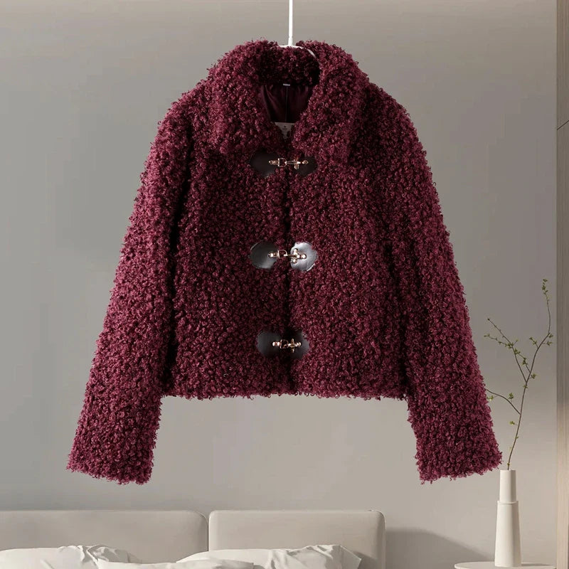 Manna - Teddy fur coat