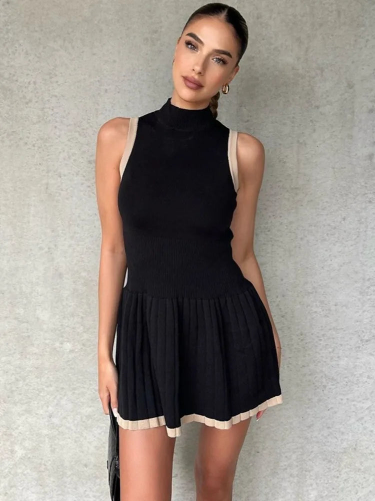 Luciana - Elegant fine knitted dress
