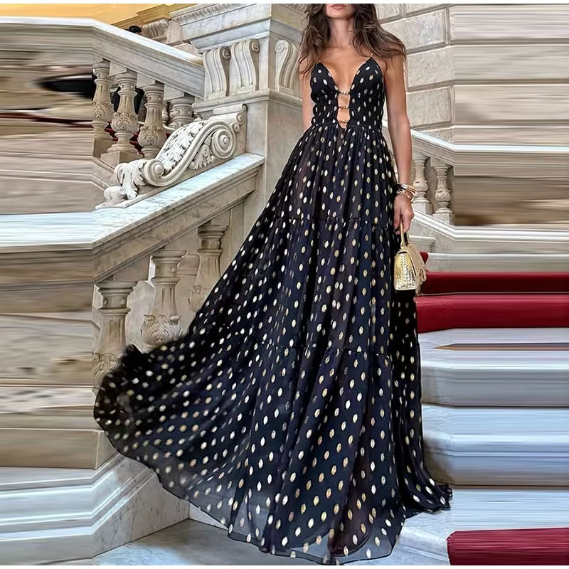 Alba - Elegant dotted dress
