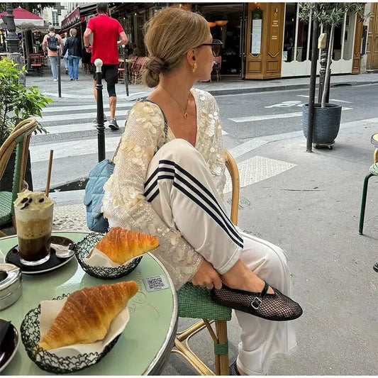 Anna - Sequin blouse