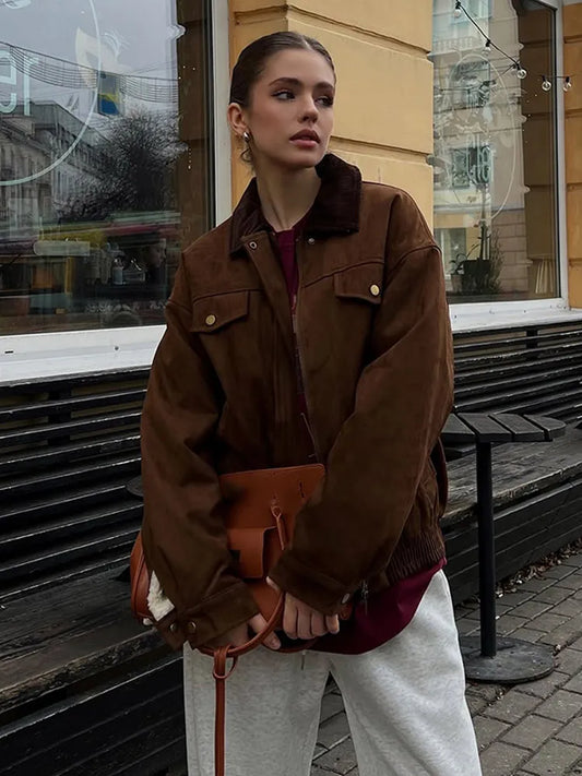 Sable - Casual zipper jacket