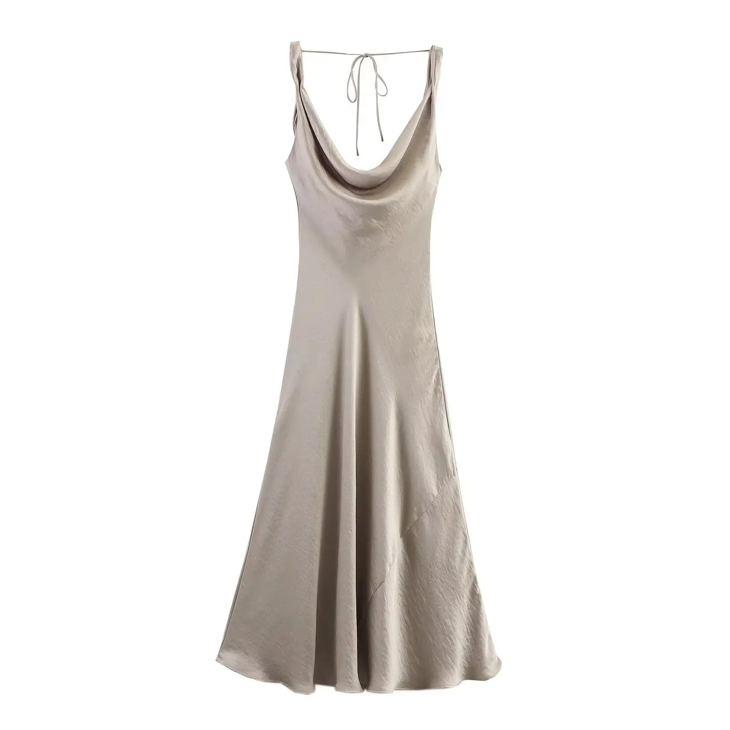 Taylor - Satin silk dress