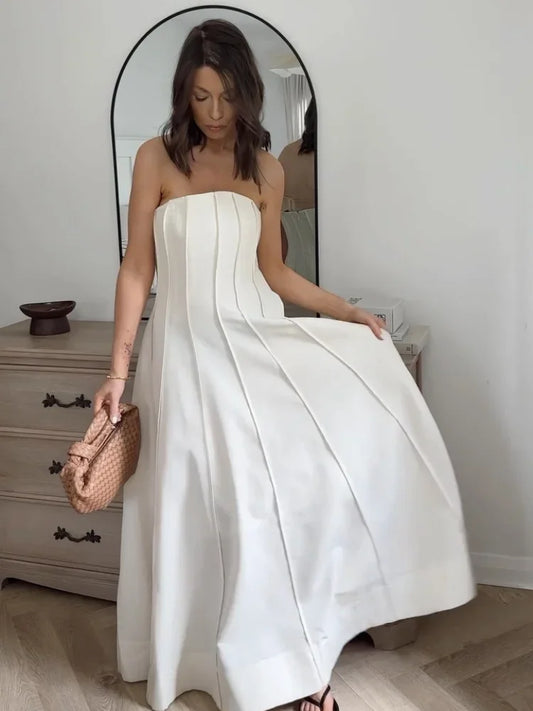 Gimza - Elegant strapless dress