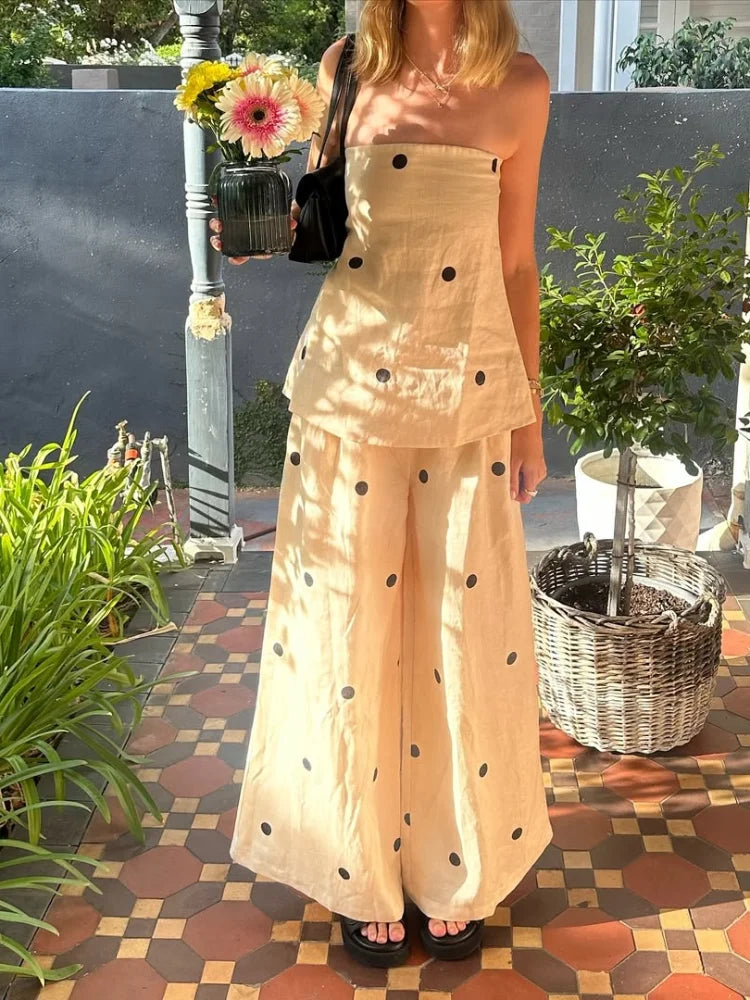 Kata - Strapless two piece set