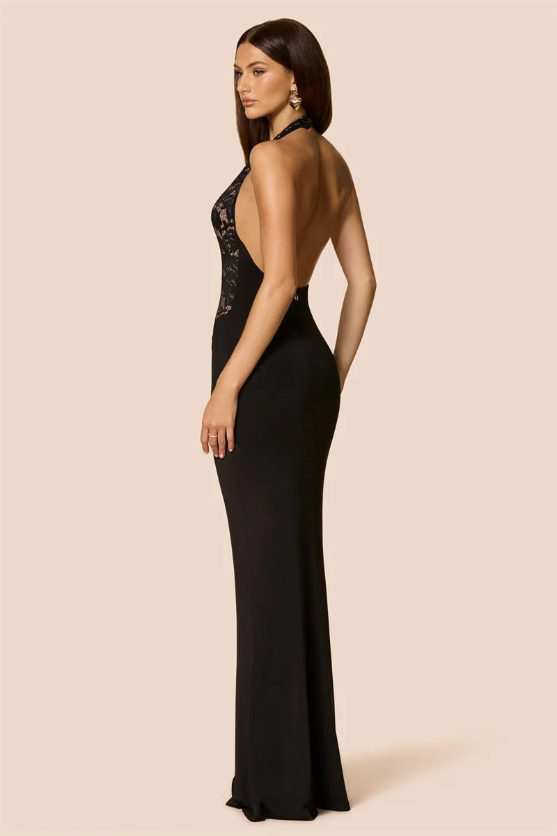 Luna - Lace bodice dress