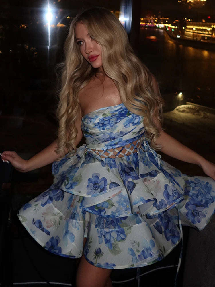 Santorini - Mini dress