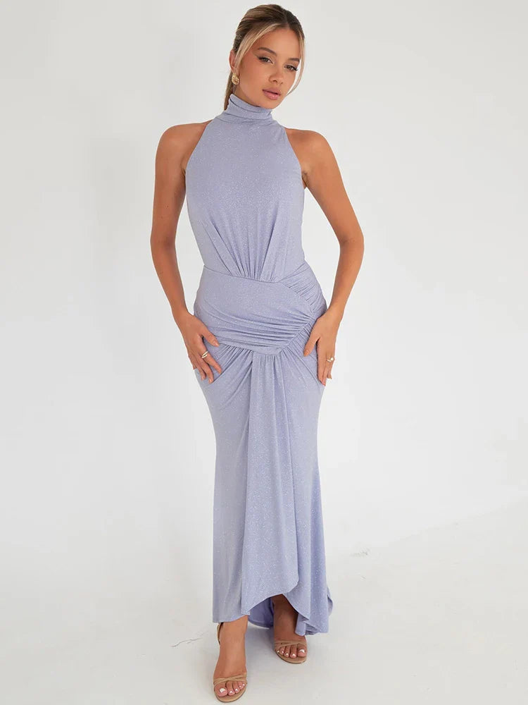Kim - Figure flattering dress with sparkle