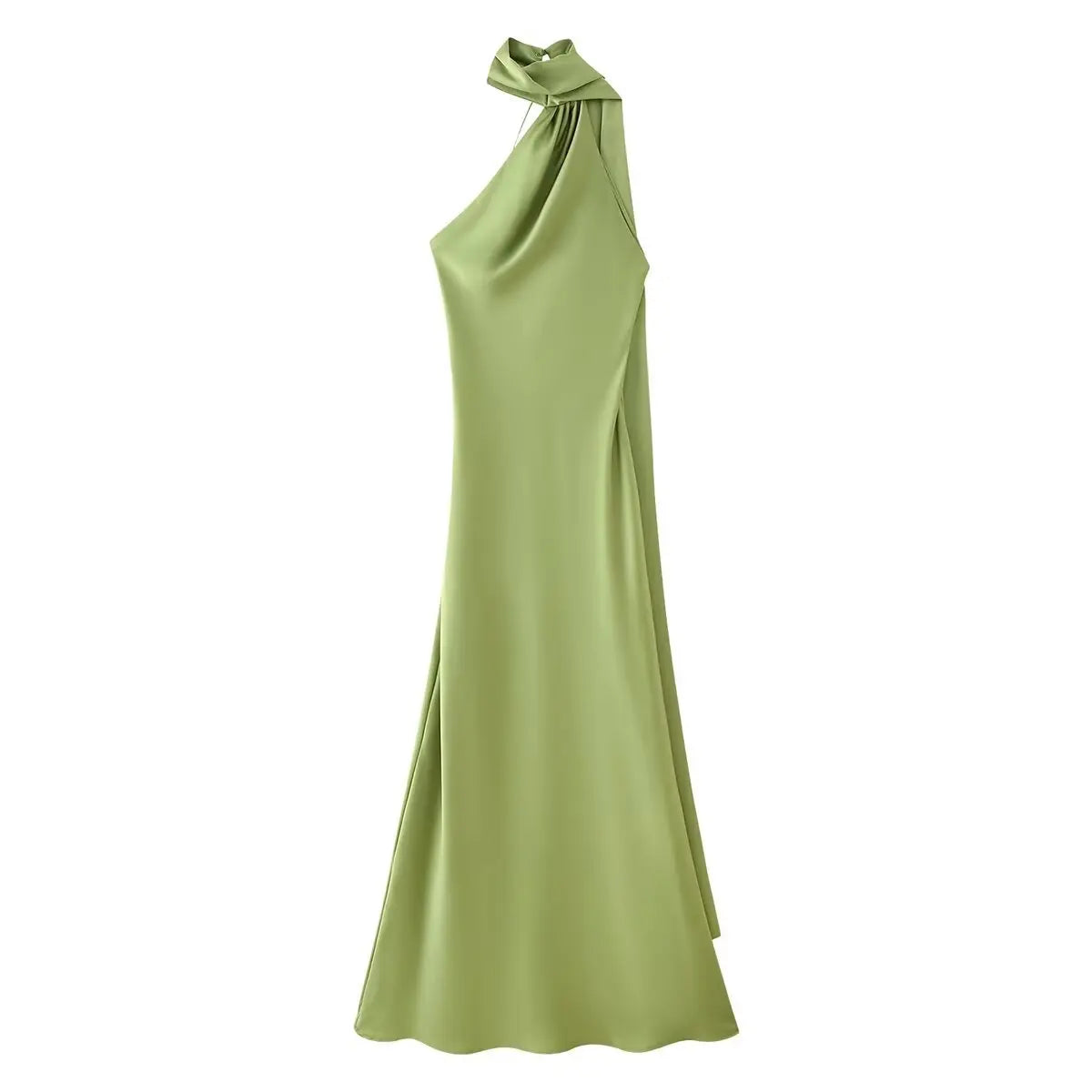 Honey - Backless satin silk dress