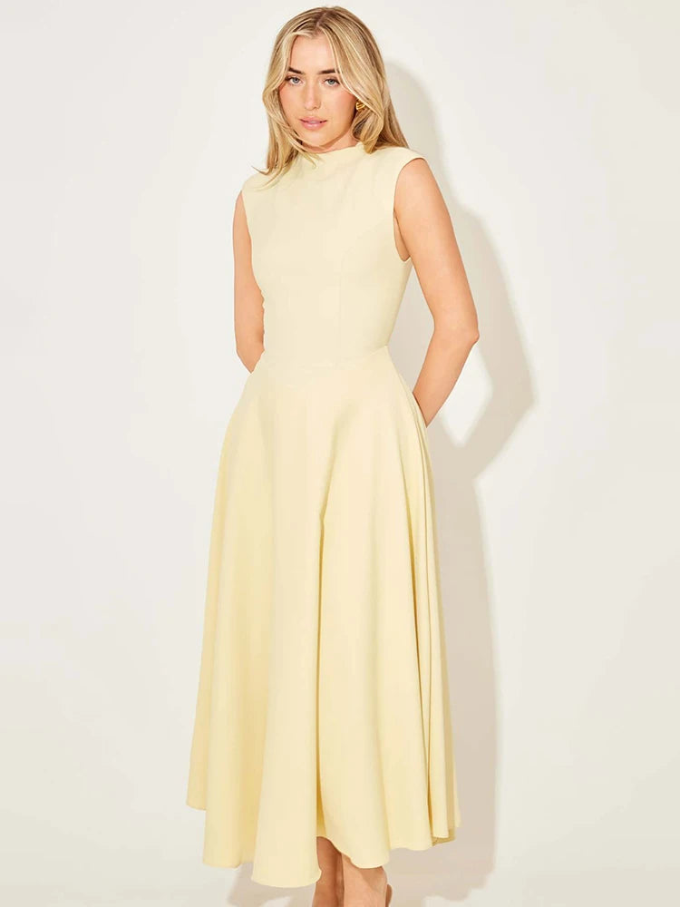 Heaven - Structured a-line dress