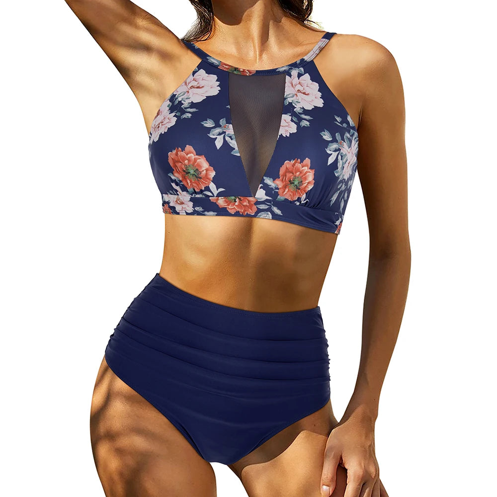 Marina - Flattering high waist bikini