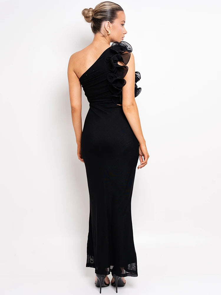 Avery - One shoulder dress