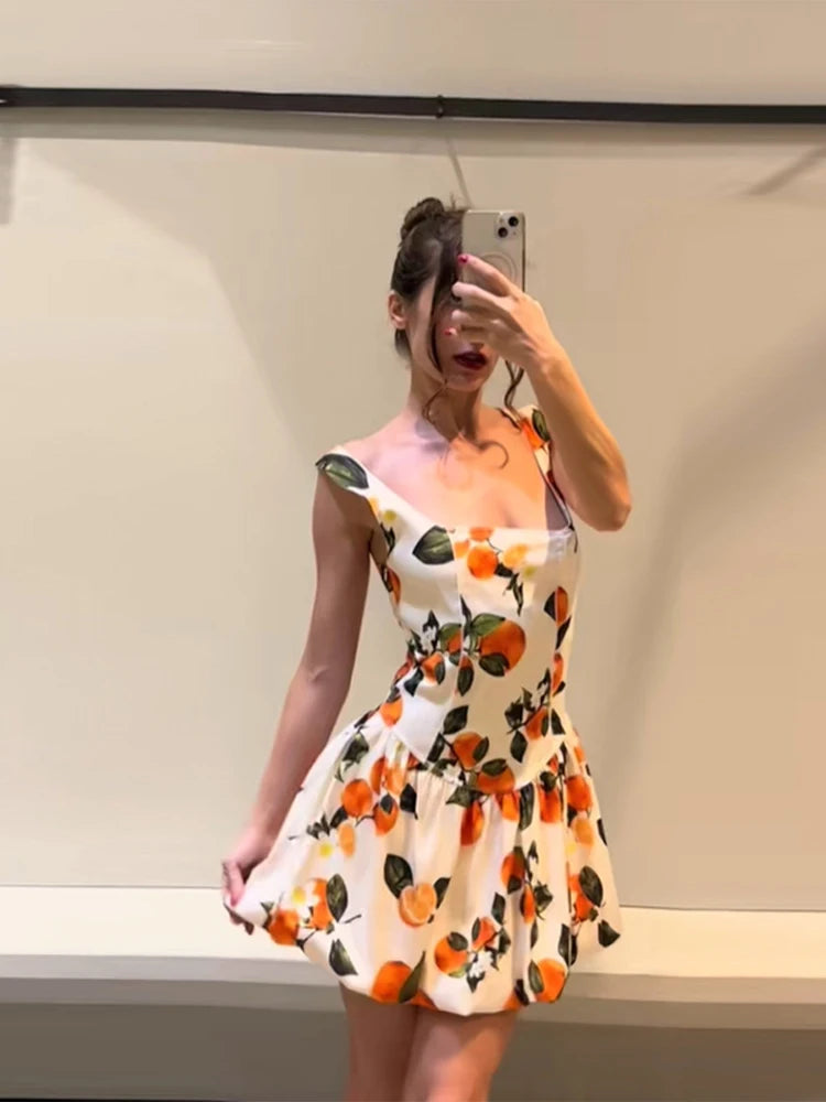 Nara - Summer dress with print