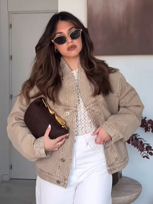 Thea - Denim spring jacket