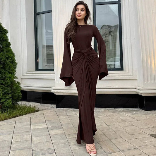 Kennedy - Figure flattering long dress