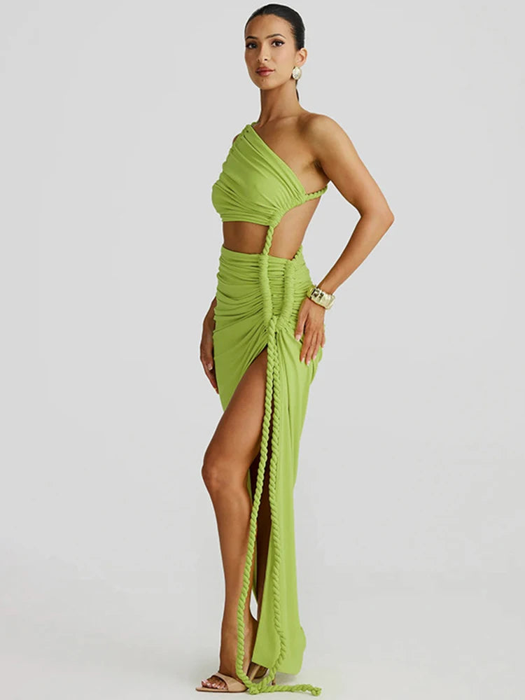 Chara - Flattering ruched dress