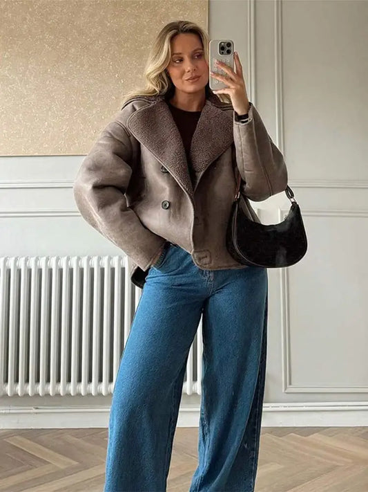 Carli - Cosy jacket with pockets