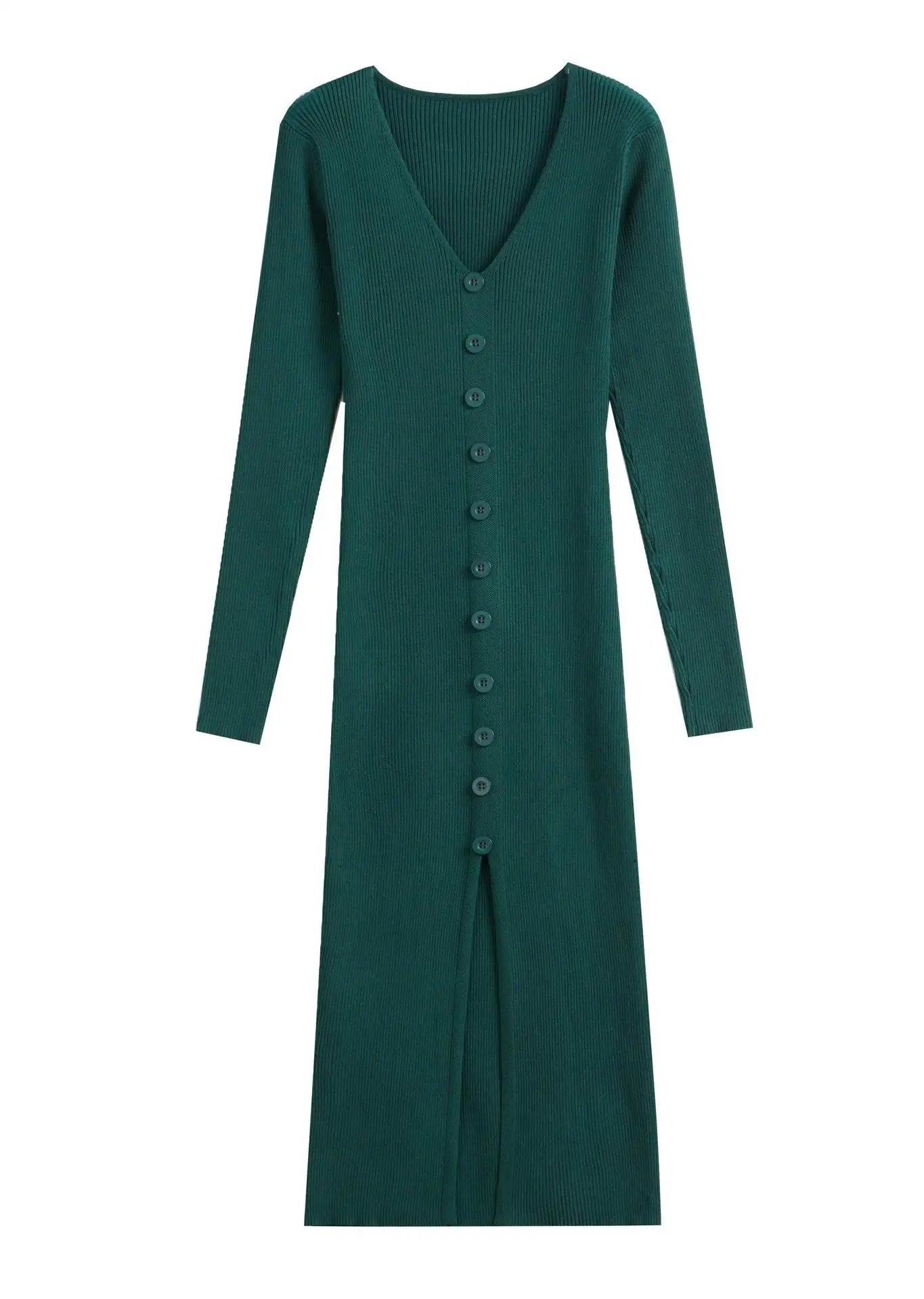 Zayna - Rib knit dress