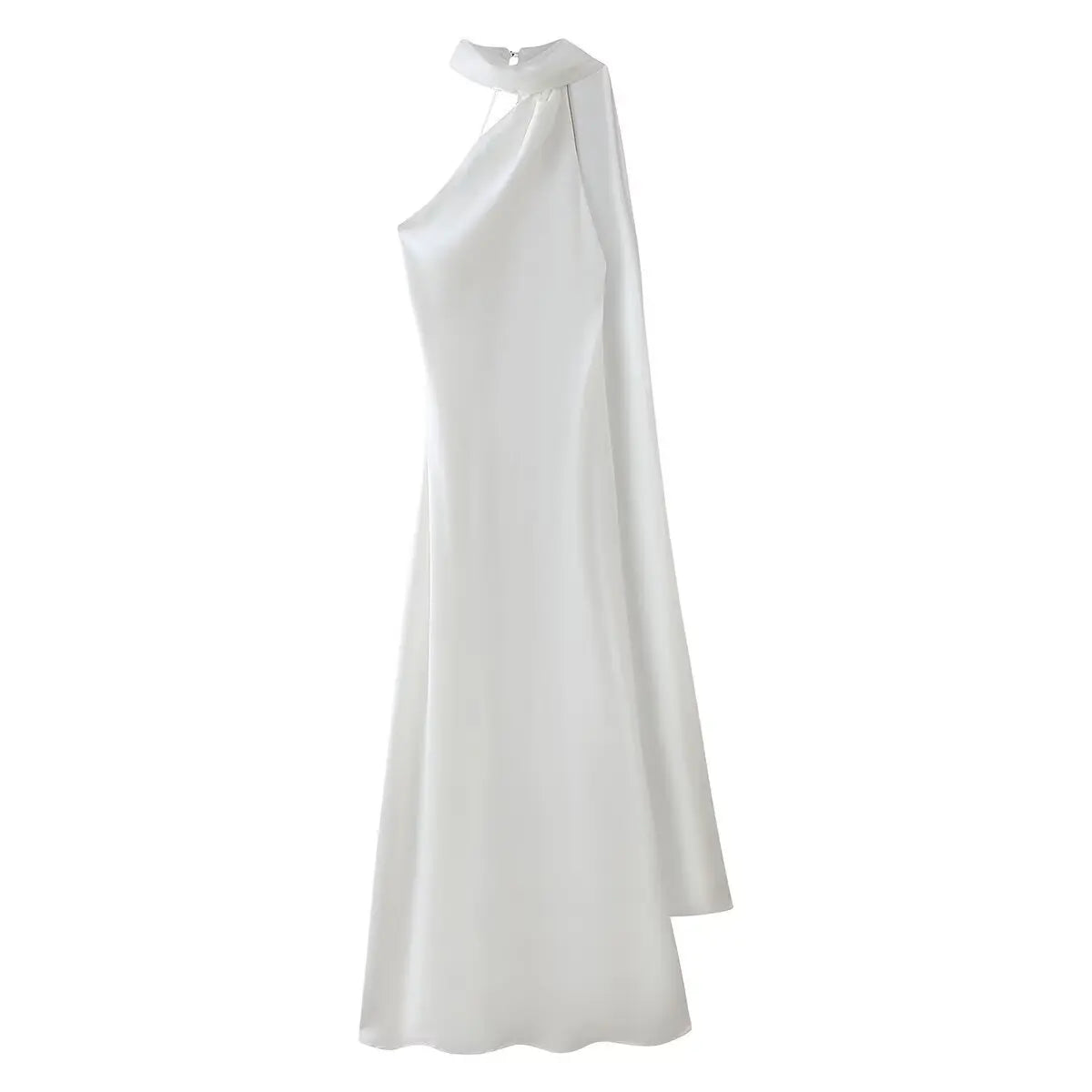 Honey - Backless satin silk dress
