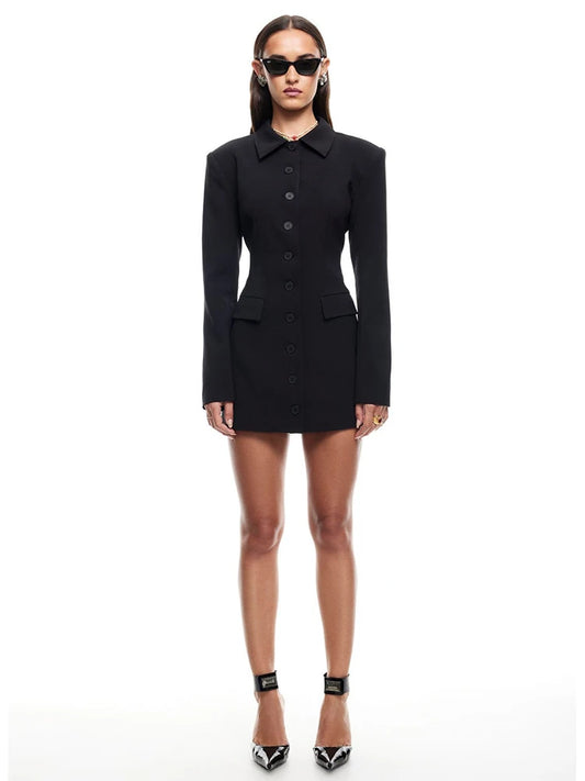 Isabeau - Blazer mini dress