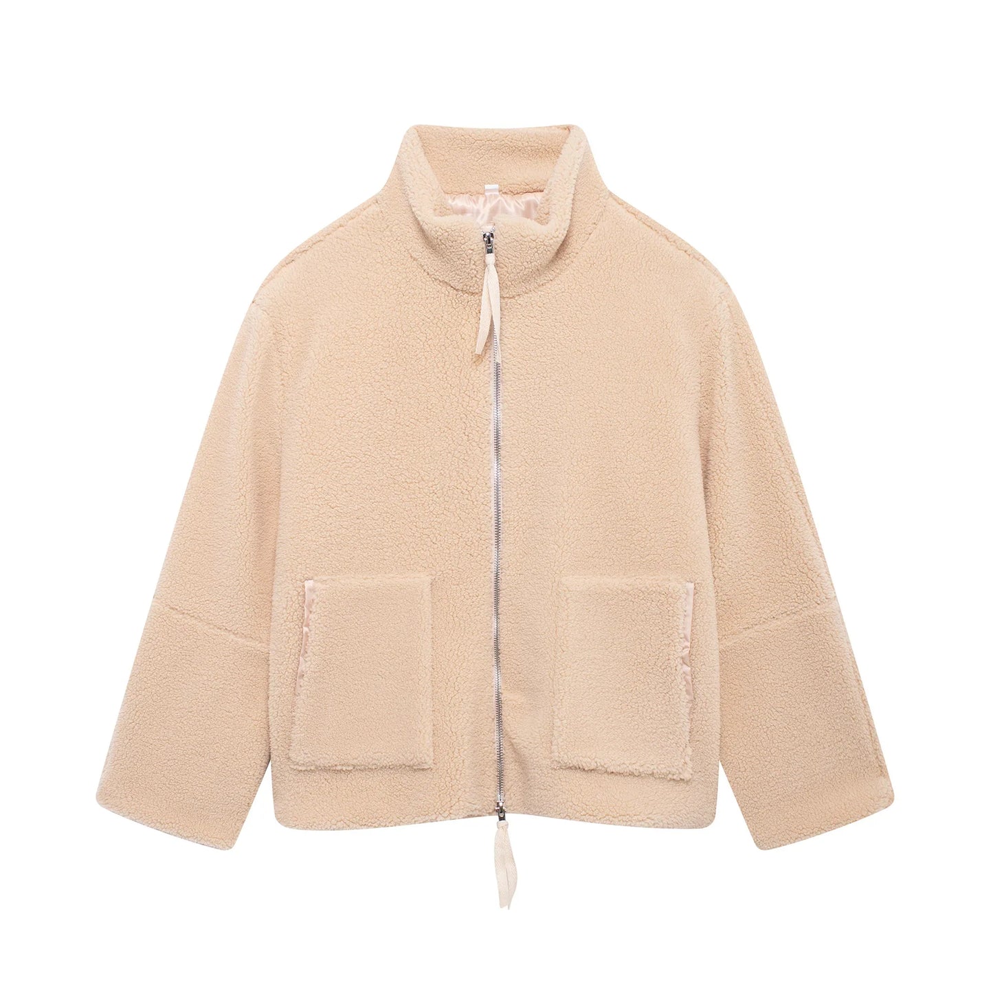 Melanie - Cosy teddy jacket