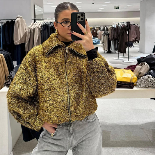 Maren - Sparkling bomber jacket