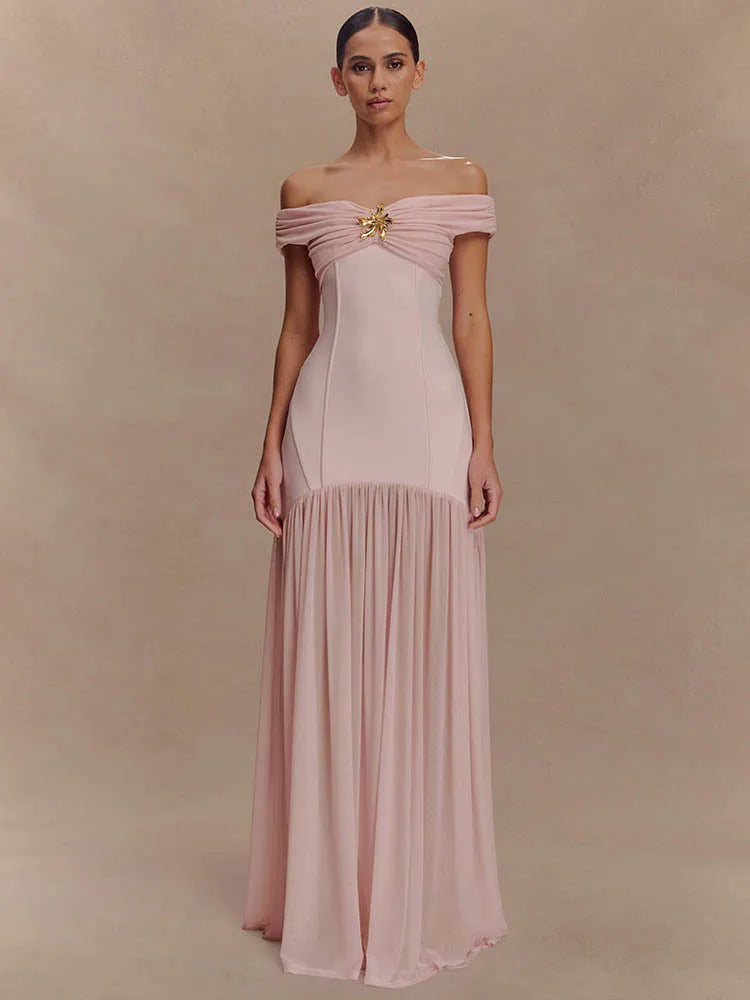Ariella - Off shoulder mermaid dress