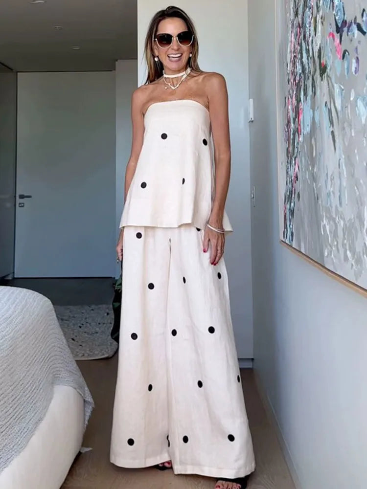 Kata - Strapless two piece set