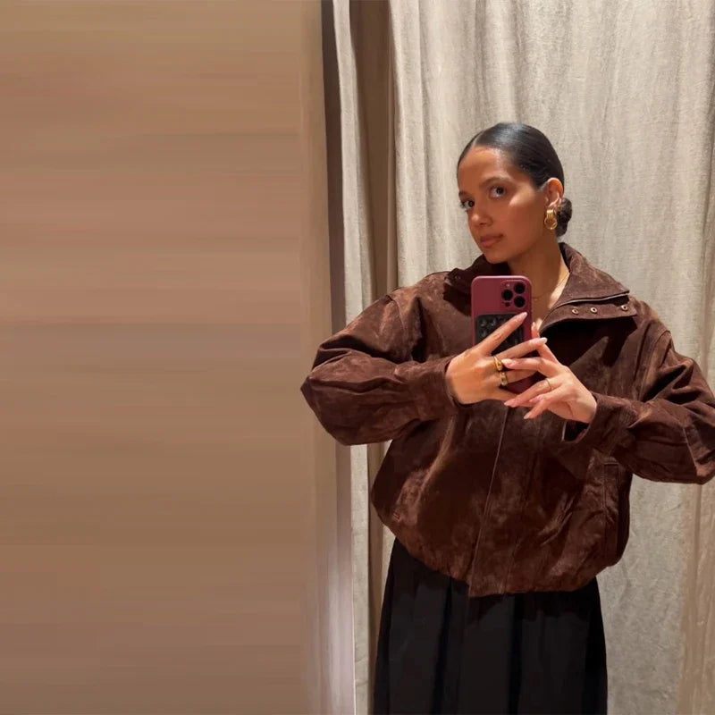 Miranda - Suede style jacket