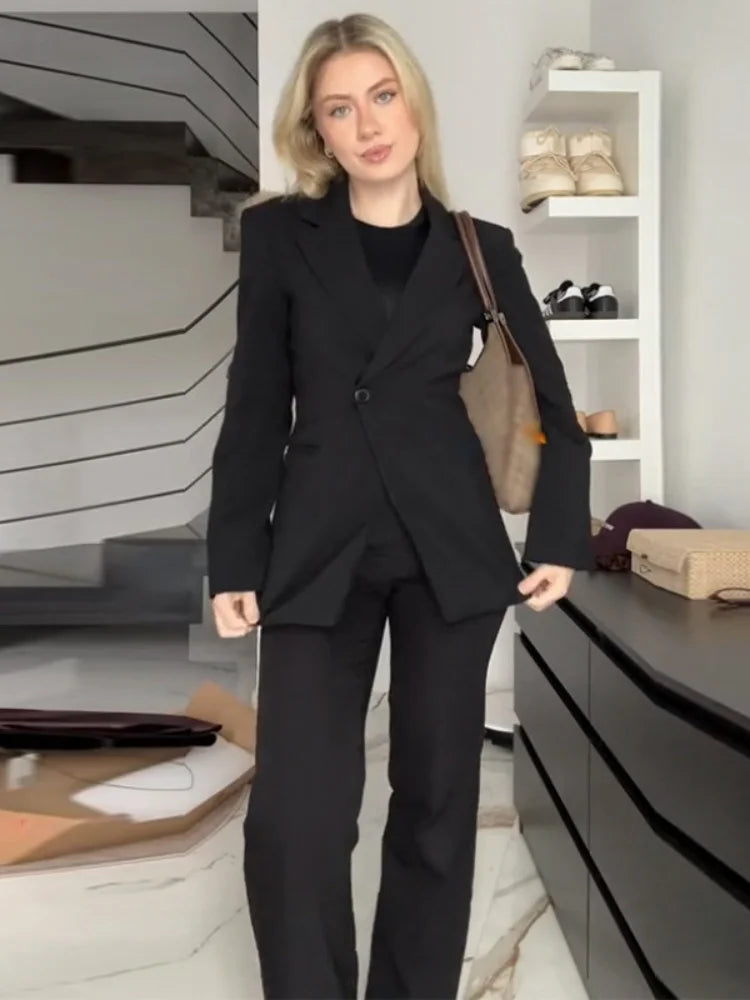 Izzy - Single button blazer jacket