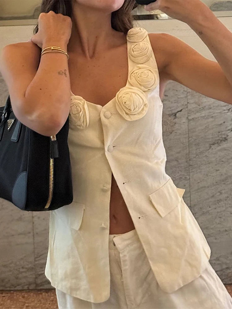 Mira - Elegant V-neck vest