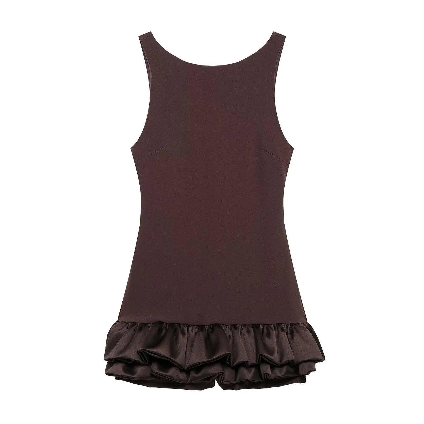 Serena - Ruffled mini dress