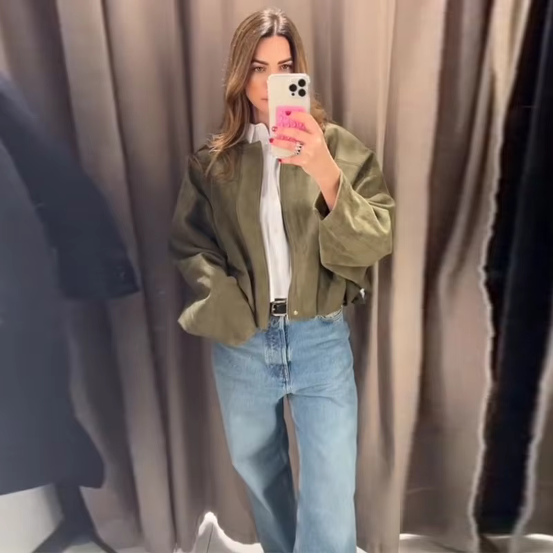 Chloe - Casual Suede Jacket