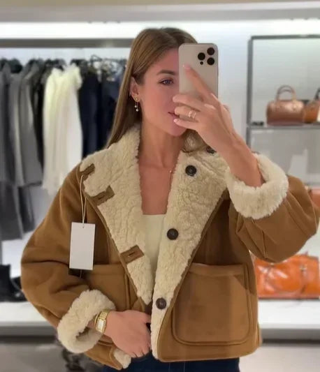 Neena - Double faced reversible jacket