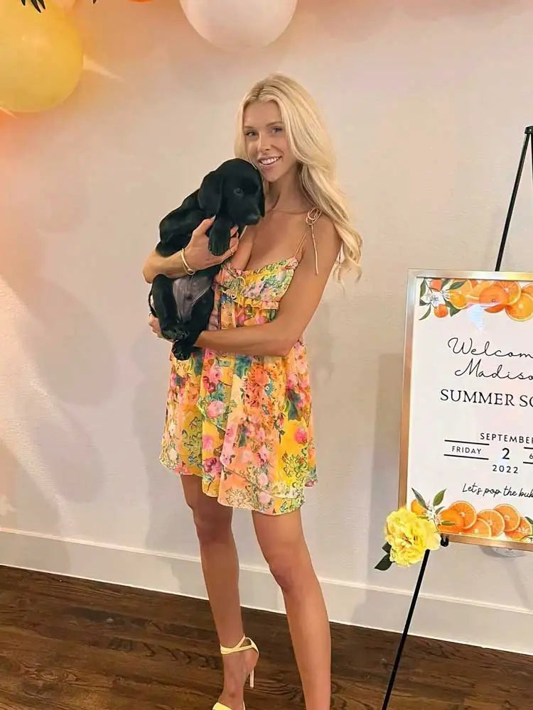 Bridget - Colourful summer dress