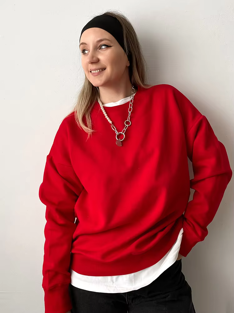 Emily - Premium cotton casual pullover